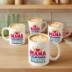 Kubek Z Nadrukiem Na Dzień Mamy Prezent Dla Mamy Kobiety: Mama Ogarnia