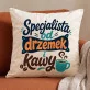 Poduszka Dekoracyjna Dla Przyjaciela Prezent Dla Mężczyzny: Drzemka I Kawa Poduszka Dekoracyjna Dla Przyjaciela Prezent Dla Mężczyzny: Drzemka I Kawa