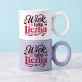 Kubek Z Okrągłym Uchem Na 75 Urodziny Prezent Dla 75 Latki Kobiety: Elegancki Dowcip Kubek Z Okrągłym Uchem Na 75 Urodziny Prezent Dla 75 Latki Kobiety: Elegancki Dowcip