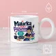Kubek Z Okrągłym Uchem Dla Malarki Prezent Dla Kobiety: Malarska Dusza Kubek Z Okrągłym Uchem Dla Malarki Prezent Dla Kobiety: Malarska Dusza