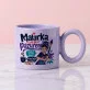 Kubek Z Okrągłym Uchem Dla Malarki Prezent Dla Kobiety: Malarska Dusza Kubek Z Okrągłym Uchem Dla Malarki Prezent Dla Kobiety: Malarska Dusza