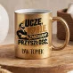 Złoty Kubek Na Dzień Nauczyciela Prezent Dla Nauczyciela Mężczyzny: Uczę, Inspiruję, Zmieniam