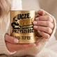 Złoty Kubek Na Dzień Nauczyciela Prezent Dla Nauczyciela Mężczyzny: Uczę, Inspiruję, Zmieniam
