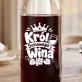 Karafka Do Wina Na Dzień Dziadka Prezent Dla Dziadka Mężczyzny: Komiczny Król Wina