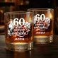 Szklanki Do Whisky z Grawerem Na 60 Urodziny Prezent Dla 60 Latki Kobiety: 60 Lat Pełnych Wdzięku Szklanki Do Whisky z Grawerem Na 60 Urodziny Prezent Dla 60 Latki Kobiety: 60 Lat Pełnych Wdzięku