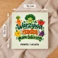 Czekolada z Truskawkami Dla Wegetarian Prezent Dla Pary: Warzywa Rządzą Moim Czekolada z Truskawkami Dla Wegetarian Prezent Dla Pary: Warzywa Rządzą Moim