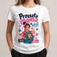 Koszulka Damska Biała Dla Przyszłej Mamy Prezent Na Dzień Mamy Dla Kobiety: Ciążowy Humor