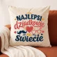 Poduszka Dekoracyjna Dla Babci i Dziadka Prezent Na Dzień Babci i Dziadka Dla Pary: Ciepło Rodzinne Poduszka Dekoracyjna Dla Babci i Dziadka Prezent Na Dzień Babci i Dziadka Dla Pary: Ciepło Rodzinne