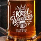 Kufel Personalizowany z Grawerem Na Urodziny Prezent Dla Mężczyzny: Korona I Kufel Kufel Personalizowany z Grawerem Na Urodziny Prezent Dla Mężczyzny: Korona I Kufel