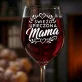 Kieliszek Do Wina Dla Świeżo Upieczonej Mamy Prezent Na Dzień Mamy Dla Kobiety: Świeżo Upieczona Mama