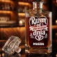 Karafka Do Whisky z Grawerem Na 1 Rocznicę Ślubu Prezent Dla Kobiety: Razem Od Pierwszego Dnia