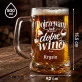 Zestaw Prezentowy z Kuflem Na 70 Dla 70 Latki Kobiety: Dojrzewam Jak Dobre Wino Zestaw Prezentowy z Kuflem Na 70 Dla 70 Latki Kobiety: Dojrzewam Jak Dobre Wino