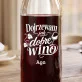Karafka Do Wina Personalizowana Na 70 Prezent Dla 70 Latki Kobiety: Dojrzewam Jak Dobre Wino Karafka Do Wina Personalizowana Na 70 Prezent Dla 70 Latki Kobiety: Dojrzewam Jak Dobre Wino