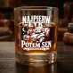 Zestaw Prezentowy Whisky Dla Śpiocha Dla Mężczyzny: Najpierw Łyk, Potem Zestaw Prezentowy Whisky Dla Śpiocha Dla Mężczyzny: Najpierw Łyk, Potem
