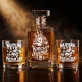 Zestaw Do Whisky Dla Śpiocha Prezent Dla Mężczyzny: Leniwy Koneser