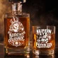 Zestaw Do Whisky Dla Śpiocha Prezent Dla Mężczyzny: Leniwy Koneser