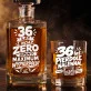 Zestaw Do Whisky Dla 36 Latka Prezent Na 35 Urodziny Dla Mężczyzny: Zero Spiny Zestaw Do Whisky Dla 36 Latka Prezent Na 35 Urodziny Dla Mężczyzny: Zero Spiny