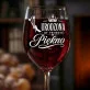 Kieliszek Do Wina Na 18 Urodziny Prezent Dla Kobiety: Urodzona By Tworzyć Piękno Kieliszek Do Wina Na 18 Urodziny Prezent Dla Kobiety: Urodzona By Tworzyć Piękno
