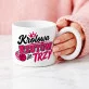 Kubek Z Okrągłym Uchem Dla Koszykarki Prezent Dla Kobiety: Królowa Kosza Kubek Z Okrągłym Uchem Dla Koszykarki Prezent Dla Kobiety: Królowa Kosza