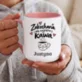 Kubek Personalizowany Na Walentynki Prezent Na Rocznicę Dla Kobiety: Zakochana, Ale Najpierw Kubek Personalizowany Na Walentynki Prezent Na Rocznicę Dla Kobiety: Zakochana, Ale Najpierw
