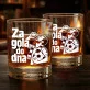 Szklanka Do Whisky Dla Kibica Prezent Dla Mężczyzny: Za Gola Do Dna Szklanka Do Whisky Dla Kibica Prezent Dla Mężczyzny: Za Gola Do Dna