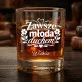 Zestaw Prezentowy Whisky Dla 90 Latki Na 90 Urodziny Dla Kobiety: Zawsze Młoda Duchem