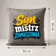 Poduszka Dekoracyjna Dla Syna Prezent Dla Mężczyzny: Syn Mistrz Zamieszania