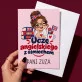 Kartka Personalizowana Dla Nauczycielki Angielskiego Prezent Na Dzień Nauczyciela Dla Kobiety: Uczę Angielskiego Z Kartka Personalizowana Dla Nauczycielki Angielskiego Prezent Na Dzień Nauczyciela Dla Kobiety: Uczę Angielskiego Z