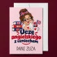 Kartka Personalizowana Dla Nauczycielki Angielskiego Prezent Na Dzień Nauczyciela Dla Kobiety: Uczę Angielskiego Z Kartka Personalizowana Dla Nauczycielki Angielskiego Prezent Na Dzień Nauczyciela Dla Kobiety: Uczę Angielskiego Z