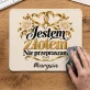 Podkładka Pod Myszkę Na 50 Rocznicę Ślubu Prezent Dla Kobiety: Jestem Złotem. Nie