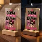 Druk Na Szkle Dla Córki Prezent Dla Kobiety: Córka Jest Oryginałem Druk Na Szkle Dla Córki Prezent Dla Kobiety: Córka Jest Oryginałem