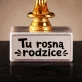 Statuetka Z Grawerem Dla Przyszłych Rodziców Prezent Dla Pary: Tu Rosną Rodzice
