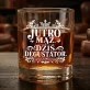 Szklanka Do Whisky Na Wieczór Kawalerski Prezent Dla Mężczyzny: Jutro Mąż. Dziś Degustator.
