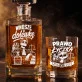 Zestaw Do Whisky Dla Studenta Prawa Prezent Dla Mężczyzny: Wnoszę O Dolewkę
