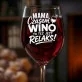 Kieliszek Do Wina Dla Mamy Po Porodzie Prezent Na Dzień Mamy Dla Kobiety: Mama Czasem Wino