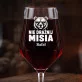 Mega Kieliszek Do Wina z Grawerem Dla Mężczyzny Prezent Dla Mężczyzny: Nie Drażnij Misia