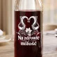 Karafka Do Wina Na Ślub Prezent Dla Pary Młodej Pary: Toast Dwojga Karafka Do Wina Na Ślub Prezent Dla Pary Młodej Pary: Toast Dwojga