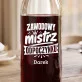 Karafka Do Wina Personalizowana Na Mikołajki Prezent Dla Mężczyzny: Zawodowy Mistrz Karafka Do Wina Personalizowana Na Mikołajki Prezent Dla Mężczyzny: Zawodowy Mistrz