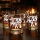 Szklanka Do Whisky Na 55 Urodziny Prezent Dla Mężczyzny: Leżakował 55 Lat Szklanka Do Whisky Na 55 Urodziny Prezent Dla Mężczyzny: Leżakował 55 Lat