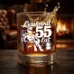 Szklanka Do Whisky Na 55 Urodziny Prezent Dla Mężczyzny: Leżakował 55 Lat Szklanka Do Whisky Na 55 Urodziny Prezent Dla Mężczyzny: Leżakował 55 Lat