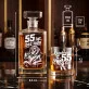 Zestaw Do Whisky Na 55 Urodziny Prezent Dla Mężczyzny: 55 Lat, Bez Lodu Zestaw Do Whisky Na 55 Urodziny Prezent Dla Mężczyzny: 55 Lat, Bez Lodu