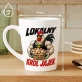 Kubek Z Nadrukiem Dla Faceta Prezent Dla Mężczyzny: Lokalny Król Jajek Kubek Z Nadrukiem Dla Faceta Prezent Dla Mężczyzny: Lokalny Król Jajek