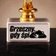 Statuetka Z Grawerem Na Święta Bożego Narodzenia Prezent Dla Mężczyzny: Grzeczny, Gdy Śpi