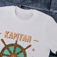 Kapitan - Koszulka męska z nadrukiem