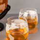 Karafka globus ze szklankami - Zestaw do whisky