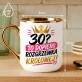 Kubek Z Nadrukiem Na 30 Prezent Na 30 Urodziny Dla Kobiety: Rozgrzewka Królowej Kubek Z Nadrukiem Na 30 Prezent Na 30 Urodziny Dla Kobiety: Rozgrzewka Królowej
