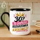 Kubek Z Nadrukiem Na 30 Prezent Na 30 Urodziny Dla Kobiety: Rozgrzewka Królowej Kubek Z Nadrukiem Na 30 Prezent Na 30 Urodziny Dla Kobiety: Rozgrzewka Królowej