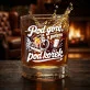 Szklanka Do Whisky Dla Kolarza Prezent Dla Mężczyzny: Pod Górę, A Potem Pod Korek