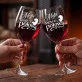 Dwa Kieliszki Do Wina Dla Pary Prezent Dla Pary: Dwie Połówki