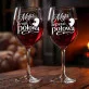 Dwa Kieliszki Do Wina Dla Pary Prezent Dla Pary: Dwie Połówki